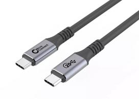 MicroConnect USB3.2CC05 USB-C kabelis 0,5 m juodas