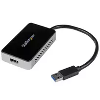 StarTech.com USB 3.0 į HDMI adapteris su 1x USB, USB į HDMI monitoriaus keitiklis, skirtas Windows (nepalaiko macOS/ChromeOS/Linux) - TAA