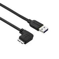 StarTech.com plonas USB 3.0 kabelis su kairiuoju Micro-USB kampu – 1 m