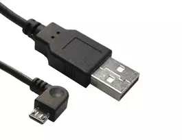 Microconnect USBABMICRO18ANG USB 2.0 kabelis 1,8 m USB A – Micro-USB B juodas