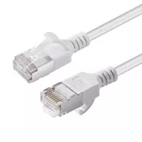 Microconnect V-FTP6A015W-SLIM tinklo kabelis 1,5 m Cat6a U/FTP (STP) baltas