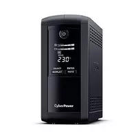 Nepertraukiamo maitinimo šaltinis CyberPower VP1000ELCD, linijinis-interaktyvus, 1 kVA, 550 W, 4 lizdai