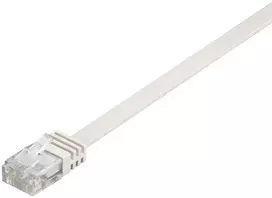 MicroConnect V-UTP60025W-FLAT plokščias tinklo kabelis baltas 0,25 m Cat6 U/UTP
