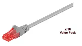 Microconnect V-UTP6005VP tinklo kabelis pilkas 0,5 m Cat6 U/UTP