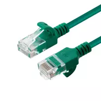Microconnect V-UTP6A005G-SLIM tinklo laidas, žalias, 0,5 m, Cat6a, U/UTP