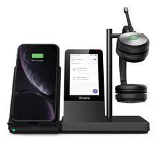 Yealink WH66 DECT belaidė ausinė DUAL TEAMS, biurui/skambučių centrui, 20–20000 Hz, 127 g, asmeninė garso konferencijų sistema, juoda