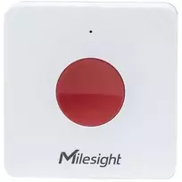 Belaidis medicininis pagalbos mygtukas Milesight WS101915M, baterijinis LiCoO2, 50×50×18 mm, baltas