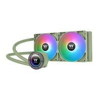 Skysčio aušinimo komplektas Thermaltake TH280 V2 ARGB Matcha Green 84.32 cfm 3.02 mmH2O