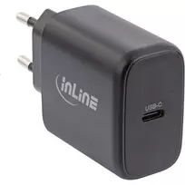 InLine USB PD maitinimo šaltinis, GaN įkroviklis, vienas USB-C, Power Delivery, 65W