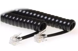 Telefono laidas Microconnect MPK10150 RJ10-RJ10 1,5 m juodas