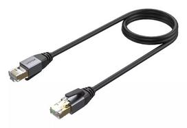 Tinklo kabelis UNITEK C18149AGY03-3M Cat8 RJ-45 3 m juodas