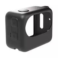 Silicininis dėklas su įkrovimo funkcija Insta360 GO 3 Puluz (juodas) – apsauginis dėklas