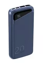 Nešiojamas powerbankas Navitel PWR20 MX MĖLYNAS 20000 mAh