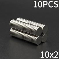 10/20/50Pcs 10x2 Super Strong Magnet 10mm X 2mm Round Magnetic NdFeB Neodymium magnet N35 Powerful Disc imanes 10*2