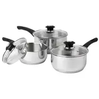 Keptuvių rinkinys Russell Hobbs RH00542EU7 – 3 vnt. nelimpančios keptuvės, tinkamos plauti indaplovėje