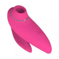 Klitorelinis masažuoklis Erolab Dolphin VVS01r rožinė – kompaktiškas asmeninis stimuliatorius, įkraunamas per USB