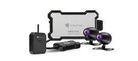 Vaizdo registratorius motociklui Navitel M800 DUAL Full HD 1920x1080 Wi-Fi juodas