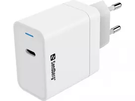 Sandberg USB-C PD65W EU AC įkroviklis, baltas