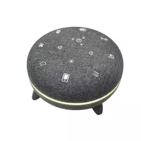 Nešiojamas garsiakalbis MANTA SPK03-GR Szumi-GO žalias, Bluetooth, kūdikio miego garsai, laikmatis, RGB apšvietimas, 12,5×7,5×12,5 cm