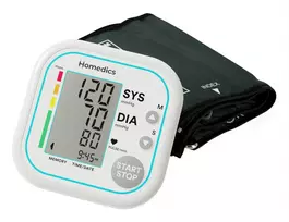 Automatinis rankos kraujospūdžio matuoklis HoMedics BPA-5020-EU1 su dideliu ekranu ir nereguliaraus širdies plakimo aptikimu