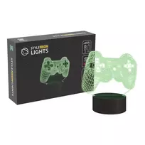 Stalinė lempa MANTA SNL57RGB RGB 3D šviesos dekoracija, RGB LED, dekoratyvinis 3D efektas