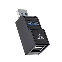 USB šakotuvas SBOX H-606 — 3 prievadai USB-A (1x USB 3.0, 2x USB 2.0)