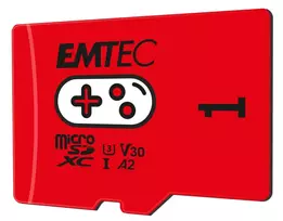 „Emtec“ 1TB microSDXC atminties kortelė UHS-I U3 V30 A2 Gaming Rouge (ECMSDM1TXCU3G)