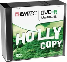 Emtec ECOVR471016SL DVD-R diskai 4,7GB 16x 10 vnt.