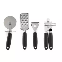 Virtuvės įrankių rinkinys Russell Hobbs Venus kolekcija 4 dalių juodas