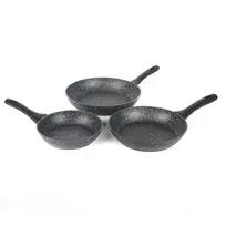 Keptuvių rinkinys Salter BW06235S1BRMFOB – 3 vnt. nelimpančios keptuvės 20/24/28 cm