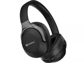 Sandberg Wireless Travel Headset ANC+ENC, belaidės, skambučiams/muzikai, 228 g, ausinės, juodos