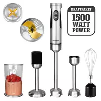 Panardomasis blenderis Gastroback Powermix Stabmixer Professional 1500 W nerūdijantis plienas