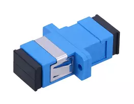 Extralink SC/UPC adapteris, vienmodis, simpleksas, mėlynas