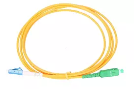 Šviesolaidinis šuoras Extralink SC/APC – LC/UPC, vienmodis G.652D, 3 mm, simpleksas, 20 m