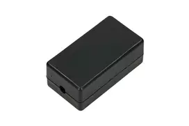 Prijungimo dėžutė Extralink Cat5e UTP kabeliui, plastikinė, juoda, 1 prievadas