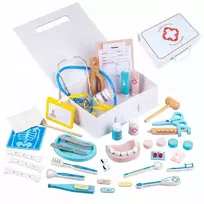 Vaikų medicinos žaidimų rinkinys Extralink Little Doctor Case, 43 dalys