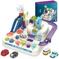 Lenktynių trasos rinkinys Extralink TOYS — išmanieji automobiliukai su moduliniais bėgiais