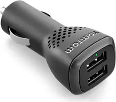 TomTom greitas dvigubas automobilinis įkroviklis 2.4 A, 2 USB prievadai