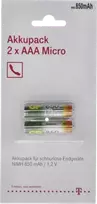 Įkraunama baterija Telekom AAA 1,2 V 850 mAh, nikelio-metalo hidridinė
