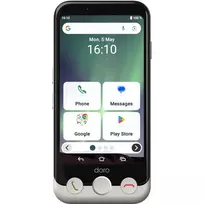 Išmanusis telefonas Doro Aurora A10 4,5 colio 4GB RAM 64GB Juoda Balta