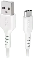 SBS USB duomenų kabelis mobiliesiems telefonams 2.0/Type-C 1,5 m baltas