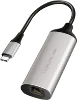 USB-C į RJ46 Gigabit Ethernet adapteris LOGILINK UA0456 — USB 3.2 Gen 1 (5Gbps) vyriškas USB-C į moterišką RJ45