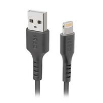 Laidas Lightning į USB A SBS Mobile TECABLEUSBIP589K – 1 m, USB 2.0, juodas