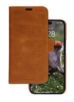 Folio dėklas dbramante1928 Lynge iPhone 15 Pro Ruda spalva