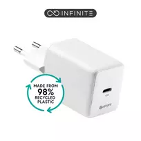 eSTUFF INFINITE ES637046-BULK USB-C įkroviklis EU PD 45W GaN