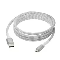 USB-A į USB-C duomenų laidas d bramante re-charge Pro BRD Cable 2,5 m, USB 2.0, baltas
