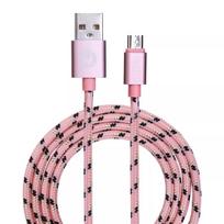USB laidas Garbot C-05-10196 1m USB A Micro-USB B rožinis