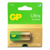 GP Batteries Ultra Alkaline GP14AU C LR14 vienkartinė baterija, 10 metų galiojimas