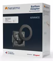 Netatmo NPC-BAT-B adapterinis žiedas juodas