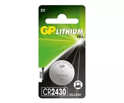 GP Batteries GP Button Cell CR 2430 3 V 1 vnt. 300 mAh ličio elementas GPCR2430STD738C1